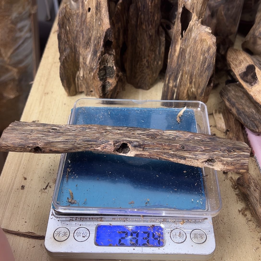 香料绿奇楠虫漏28克张勺子