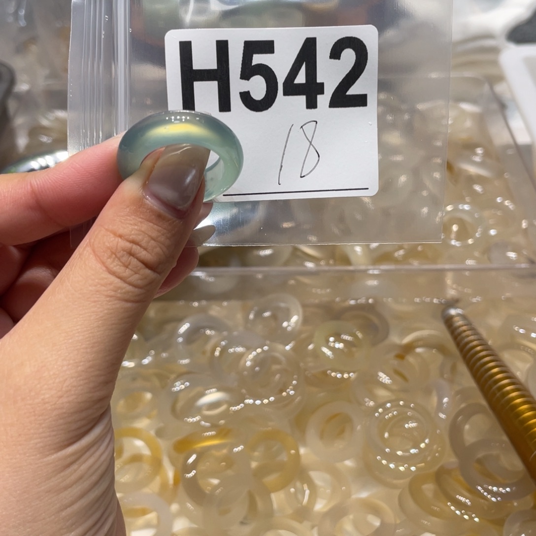 玛瑙/玉髓未镶嵌戒指542