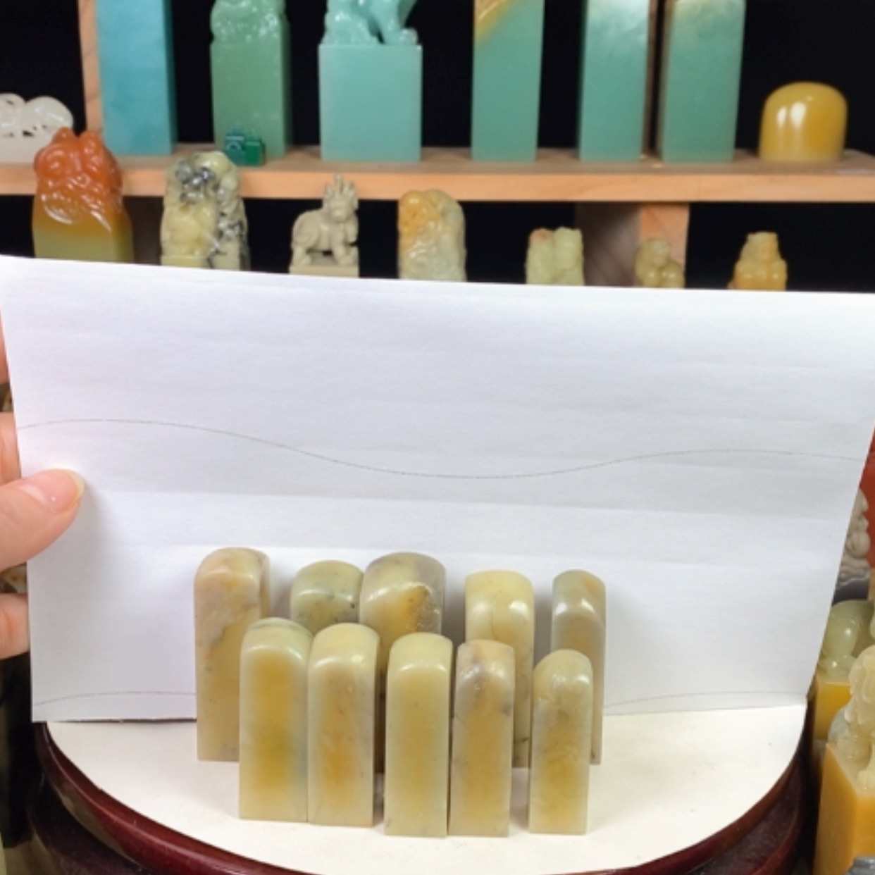 【闪购商品】青田石国*国封门菜花黄……