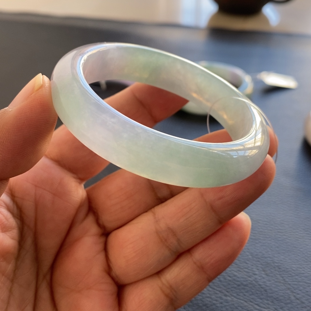 翡翠未镶嵌手镯天然翡翠手镯