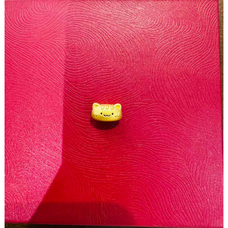 足金999法棍猫黄金 