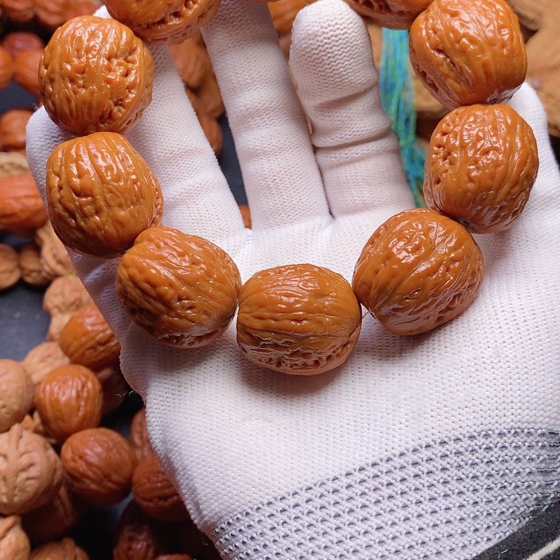 【闪购商品】吊坠文玩核桃逃***偶方印25