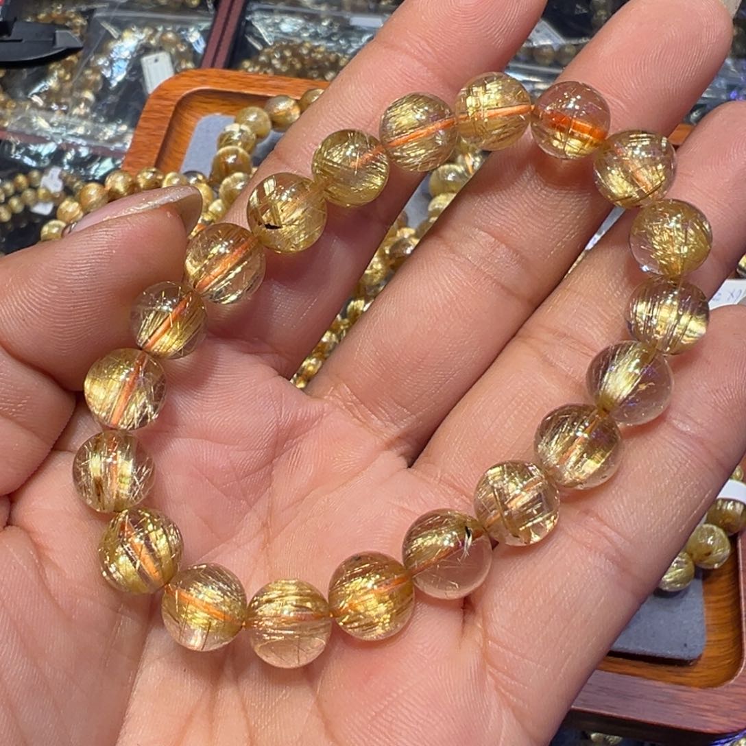 水晶手串未镶嵌❤*慧发晶手串