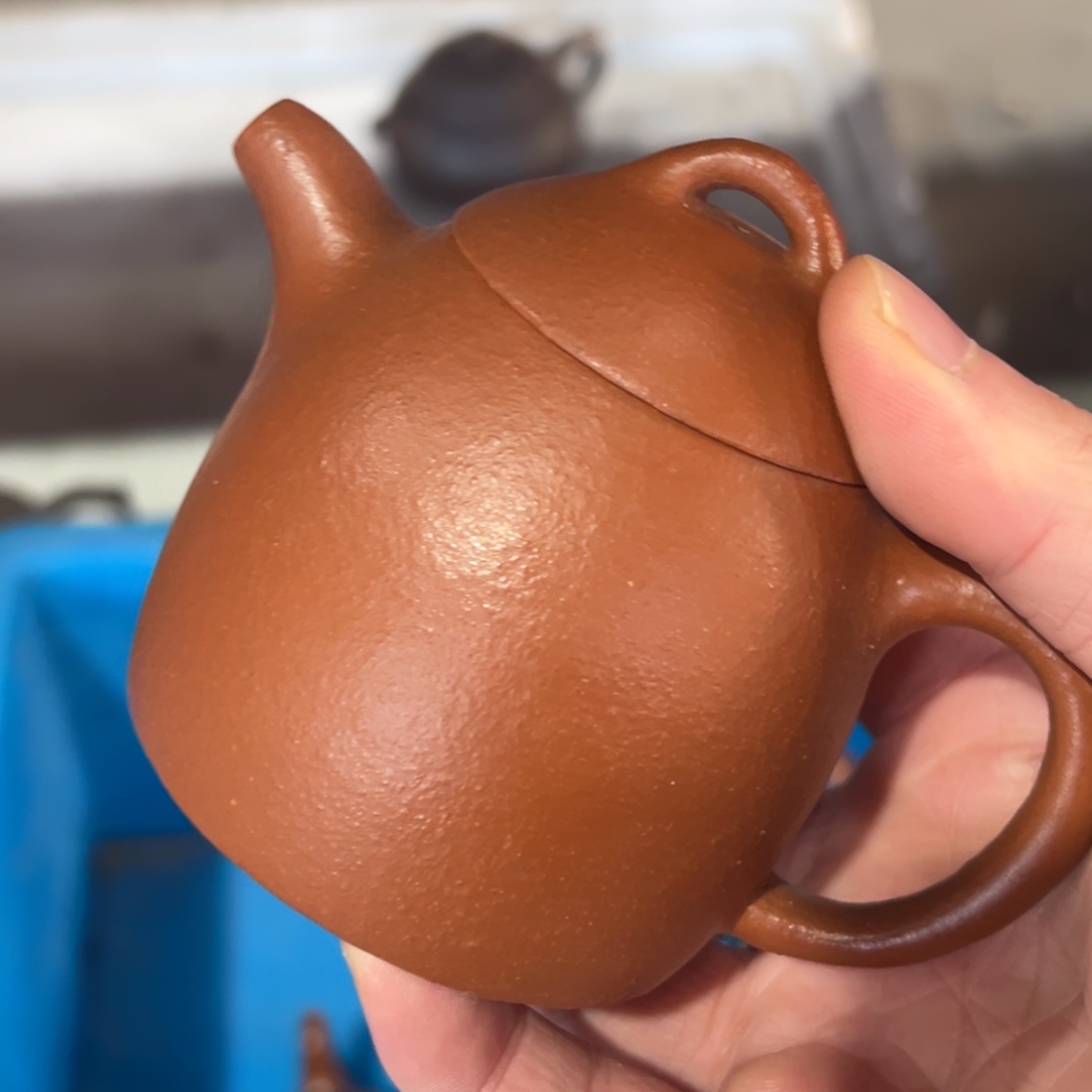 茶壶紫砂紫砂的味道很好