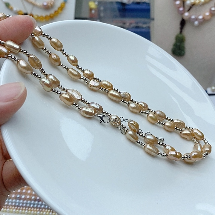 淡水珍珠未镶嵌颈饰