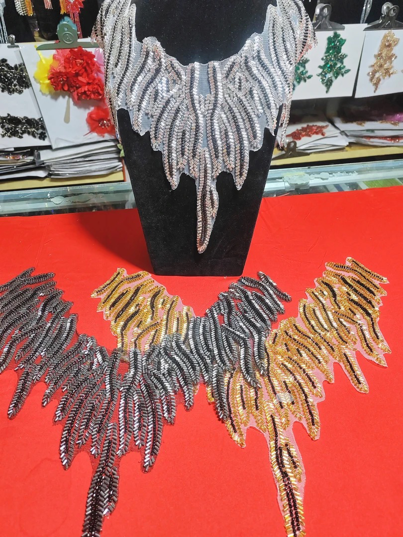 装饰蕾丝手工假领子