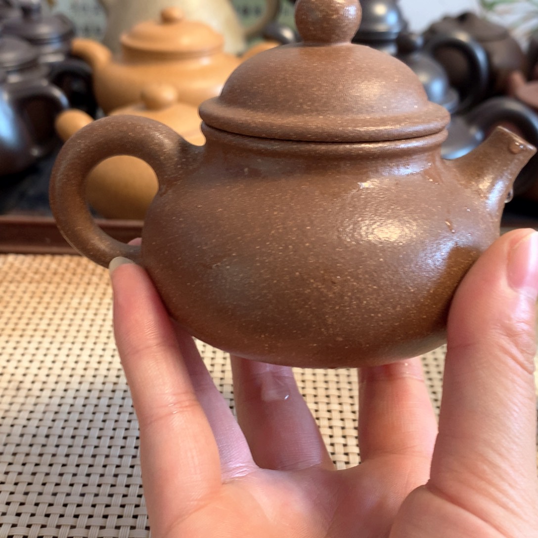 茶壶紫砂宜兴原矿老段泥料160cc