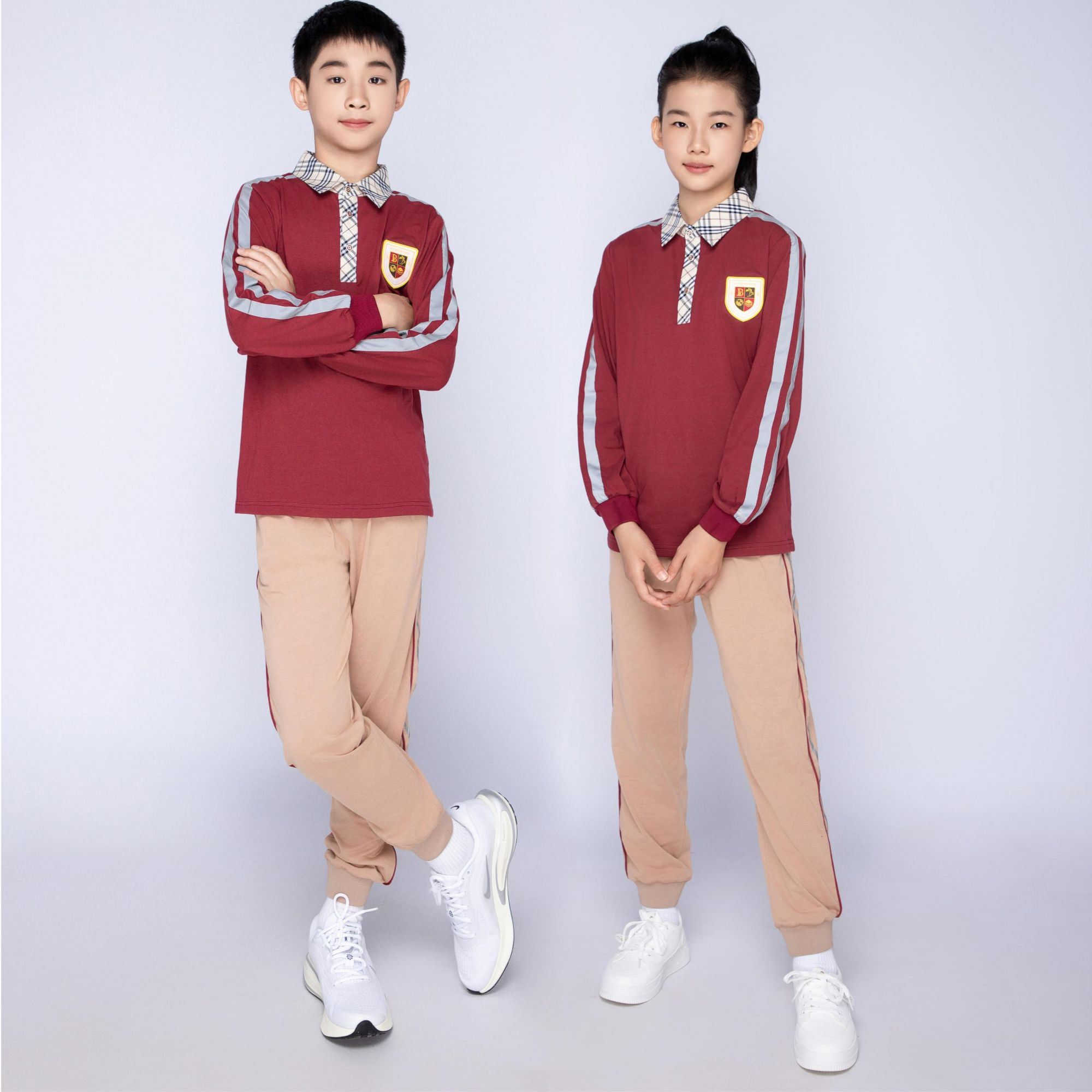 寮步镇外国语小学秋季运动服裤子