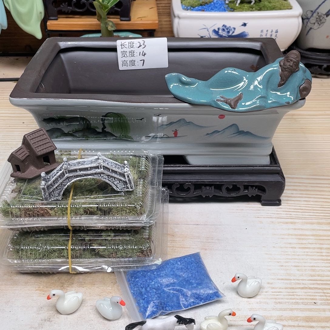 紫砂花盆陶瓷艺术陶瓷艺术