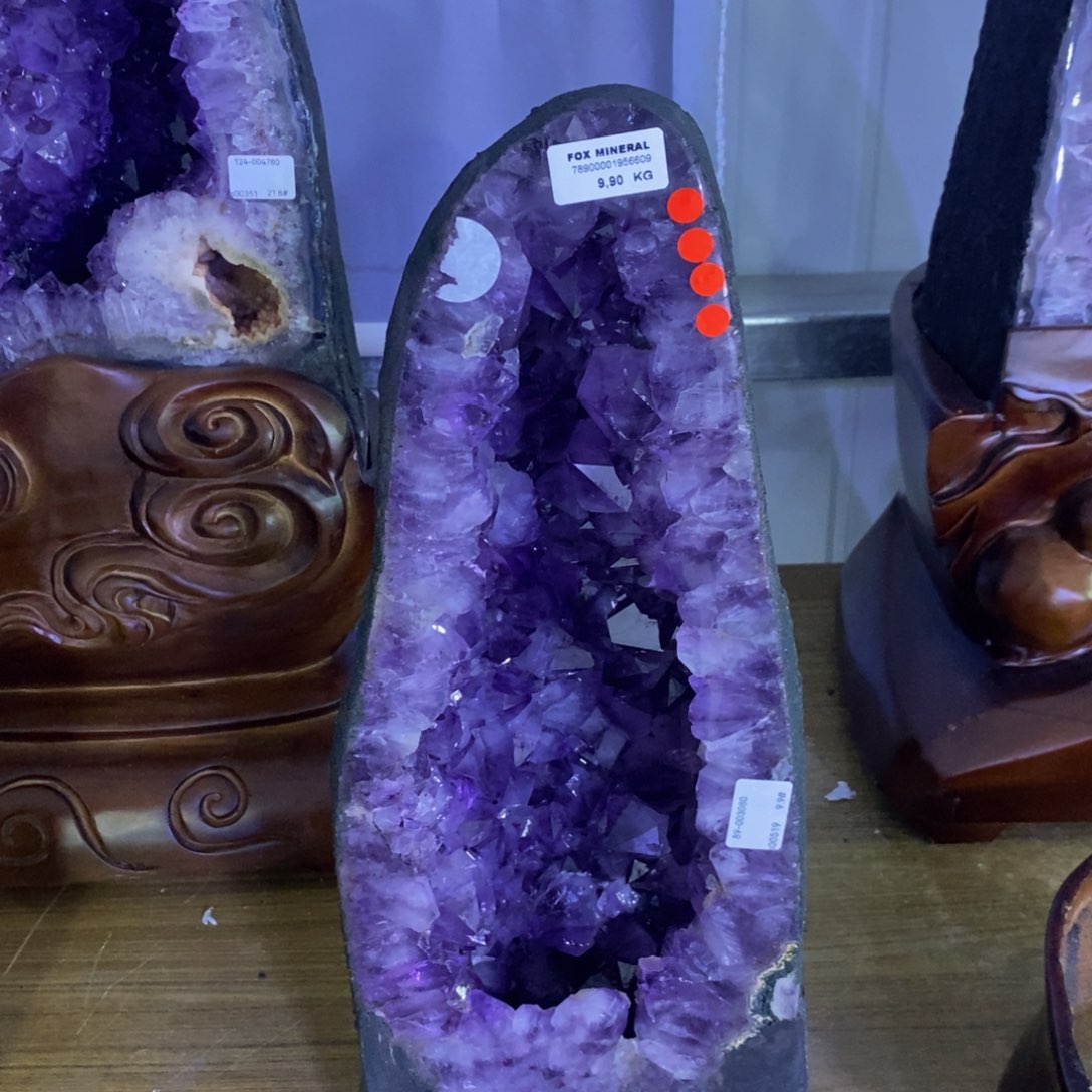 未镶嵌大型摆件（非配饰）紫晶