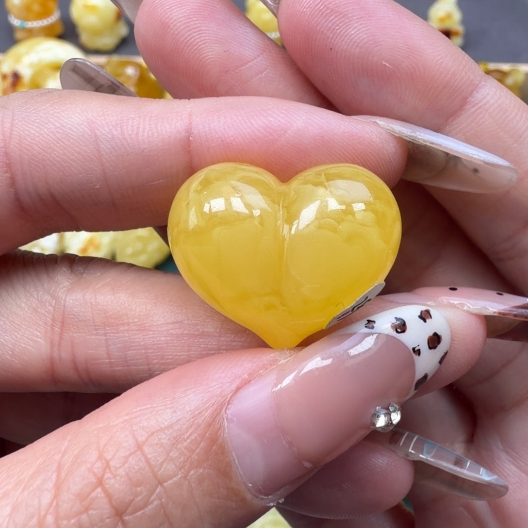琥珀未镶嵌裸石蜜蜡