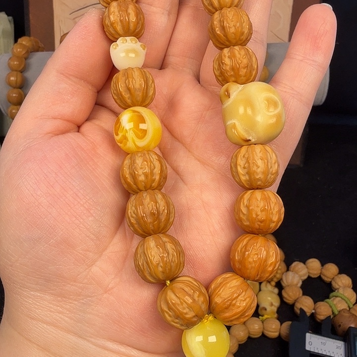 Z****核桃手串/手链京八棱手持