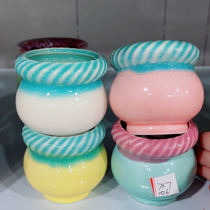 多肉陶瓷花盆满10元包邮