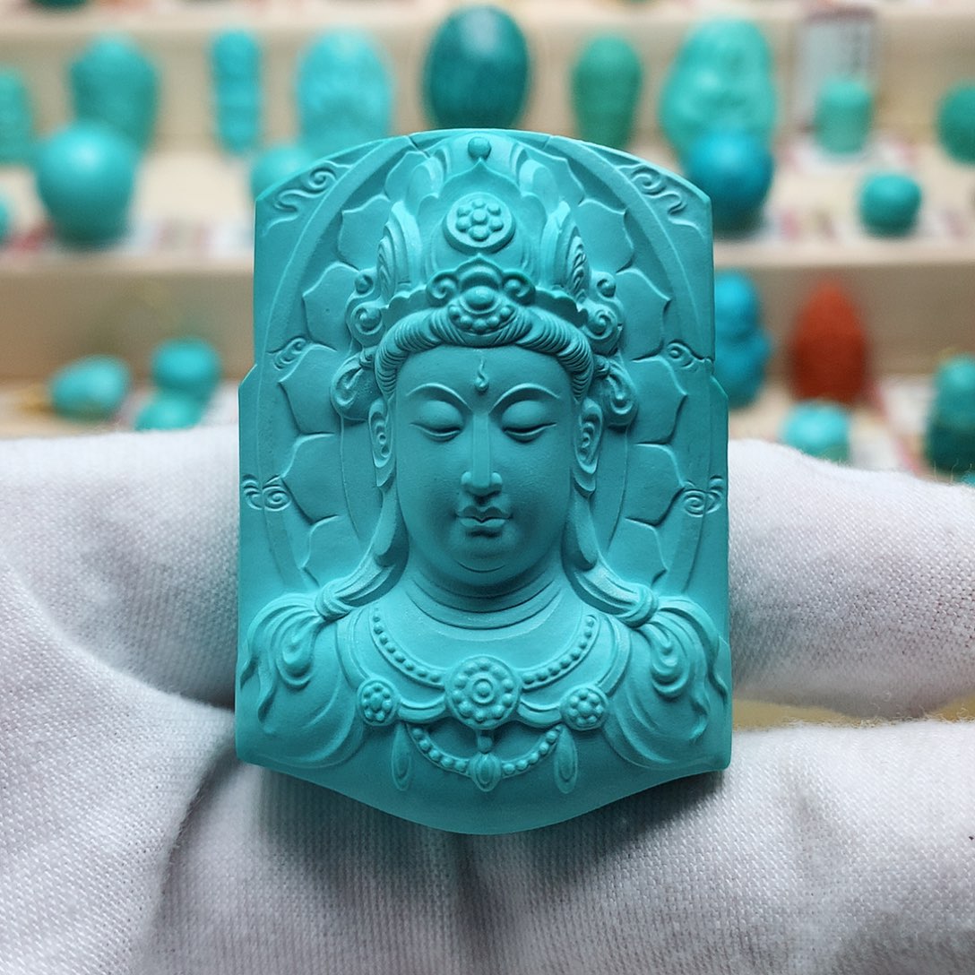 绿松石配饰未镶嵌