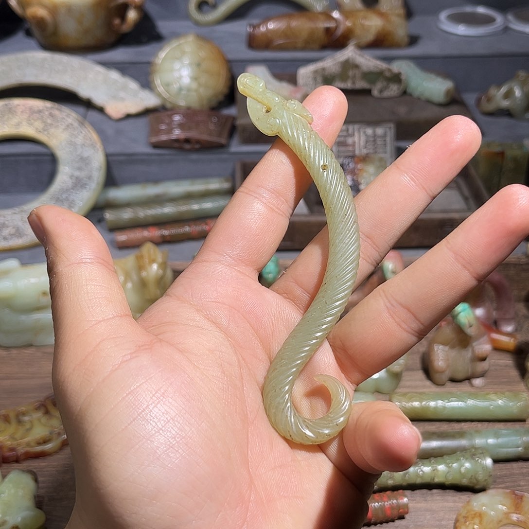 和田玉（糖玉）挂件未镶嵌