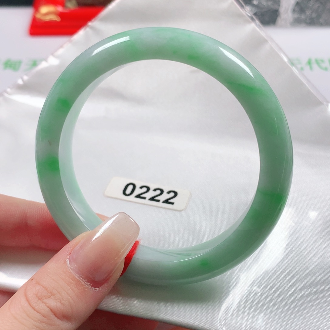 未镶嵌手镯翡翠天然翡翠手镯0222