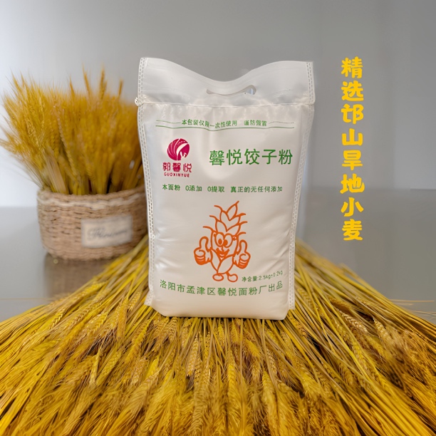 健康无添加无提取旱地小麦饺子粉无麸质营养优质揪面片面粉大妈