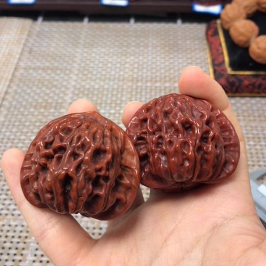 文玩核桃把件寿桃