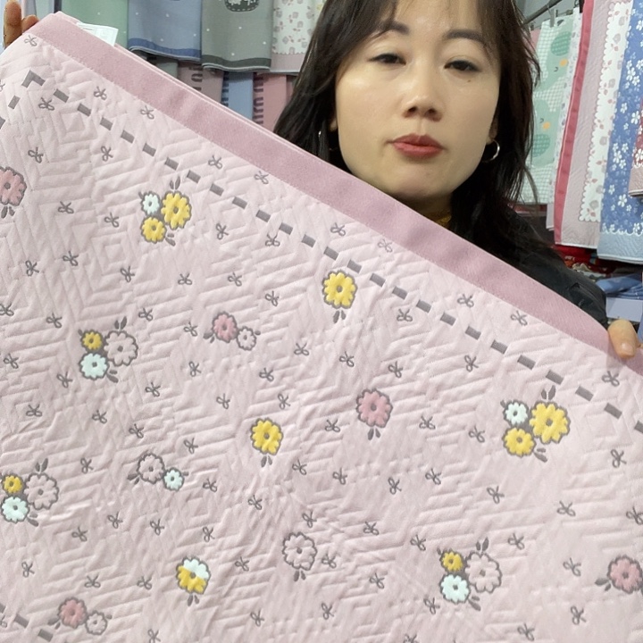 棉特价促销浅粉蝴蝶结