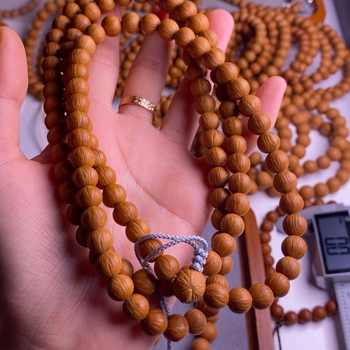 小***璐核桃手串/手链聚宝盆脖挂