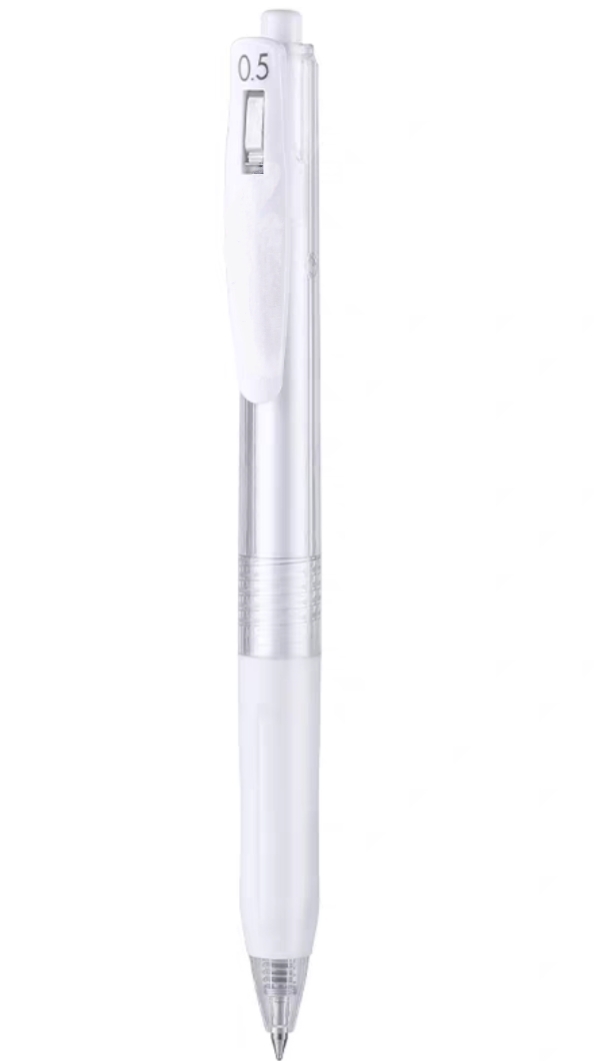 0357 BM 红羽毛0.5中性笔