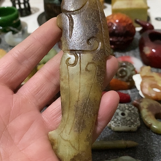 白玉菩提吊坠吊坠