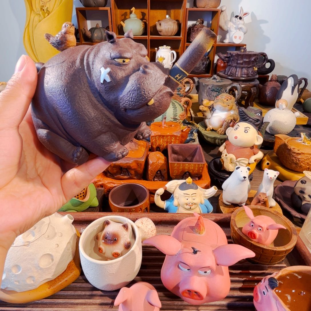 茶壶紫砂孤*翁纯手工制作过程就是