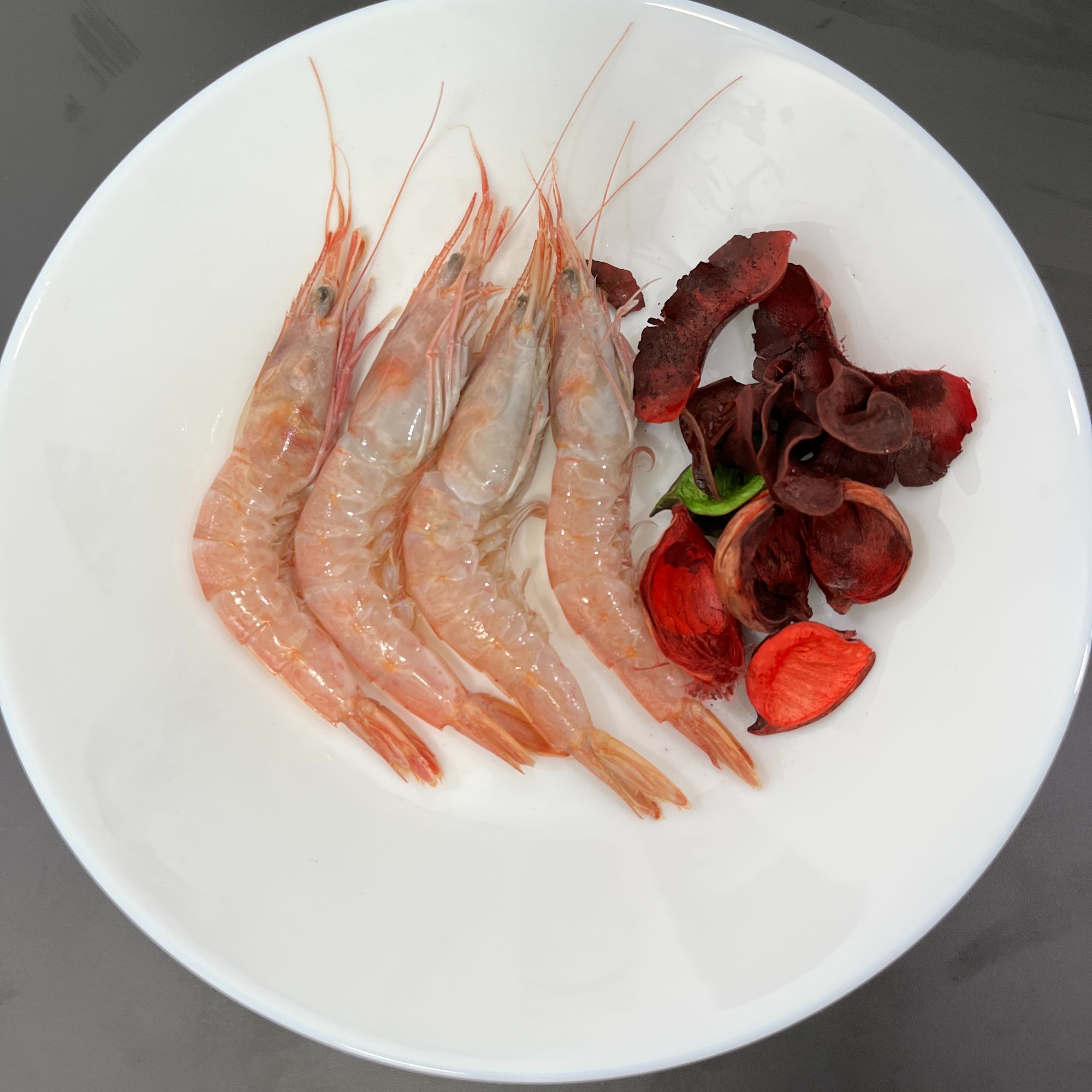 东海野生船冻中号白虾1500克