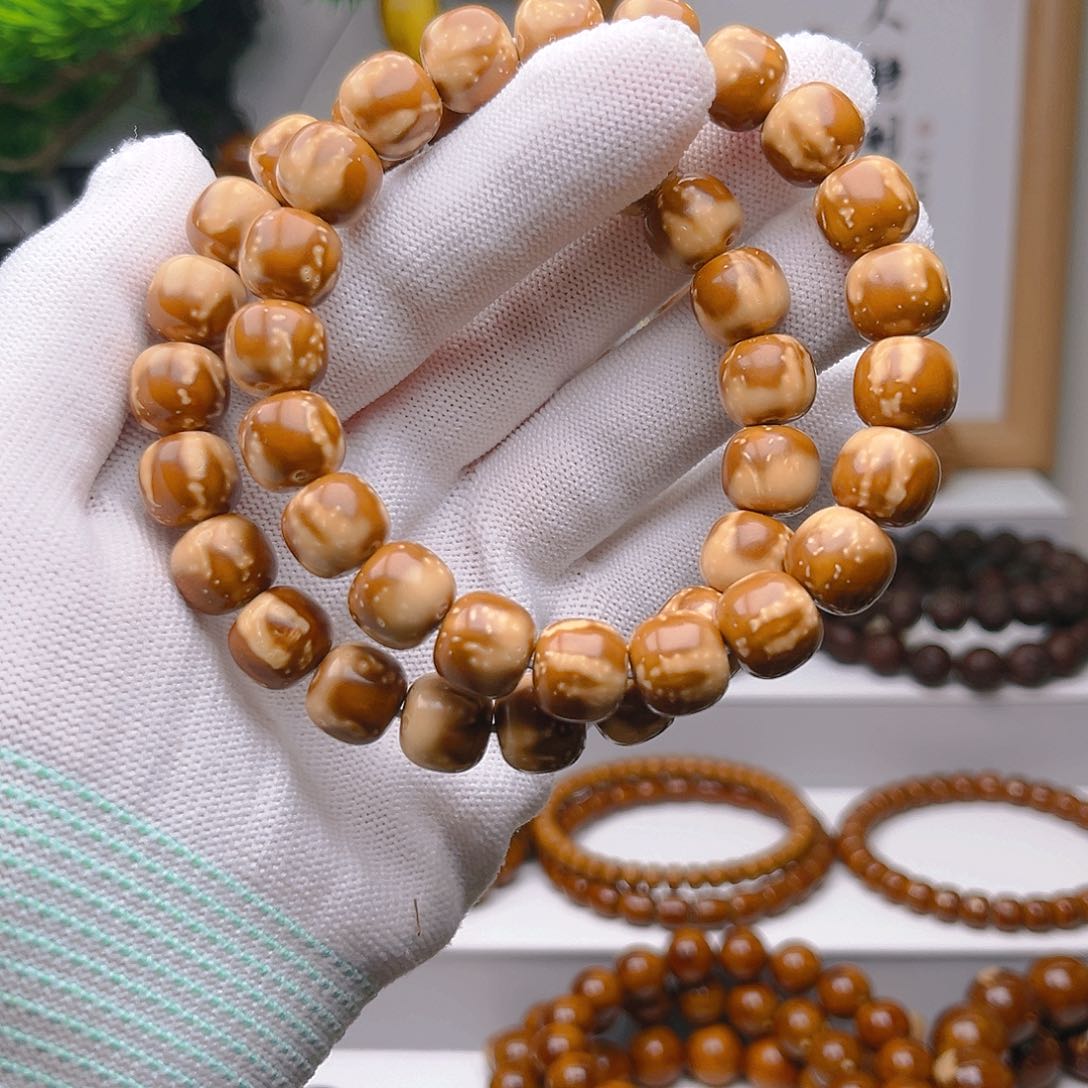 紫金鼠手串紫金鼠老型花皮