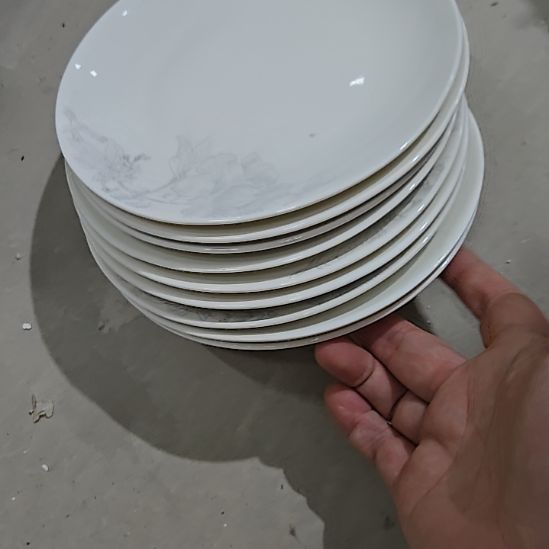 瓷片微瑕6寸9个骨碟6666666666666