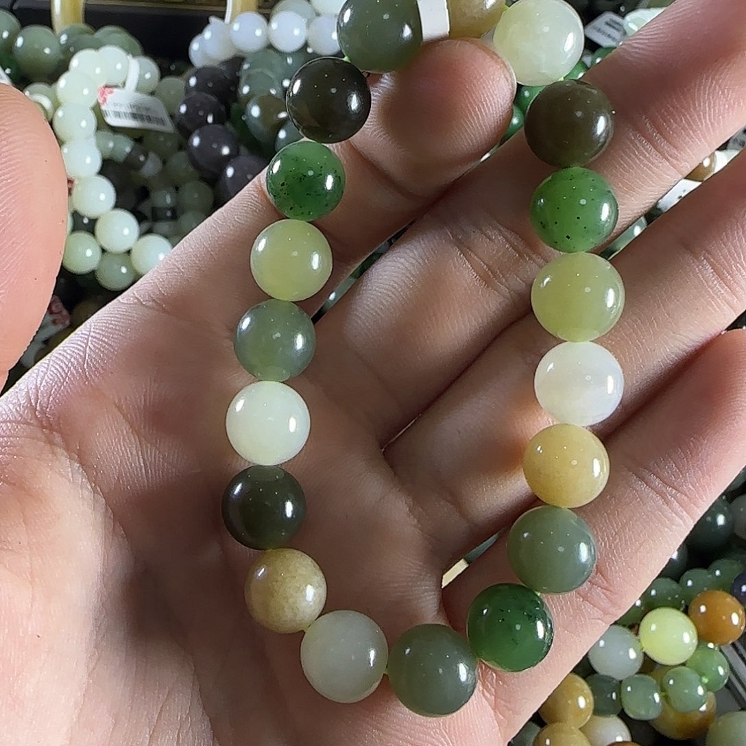 和田玉手链未镶嵌162