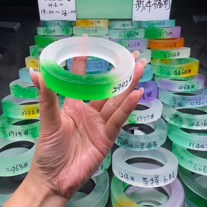 半***怀玉时尚独龙翠手镯