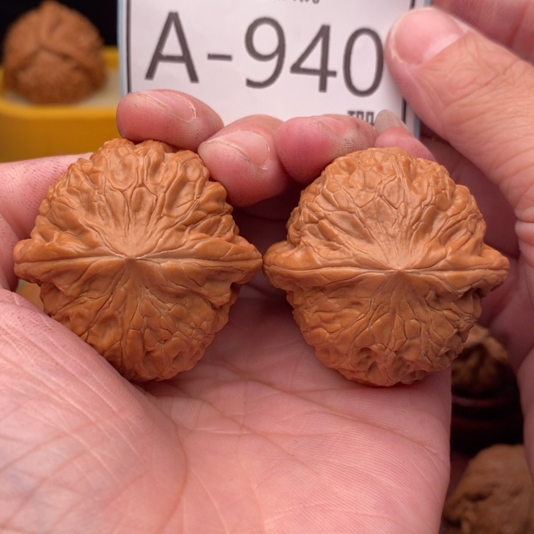 文玩核桃把件铁锤38