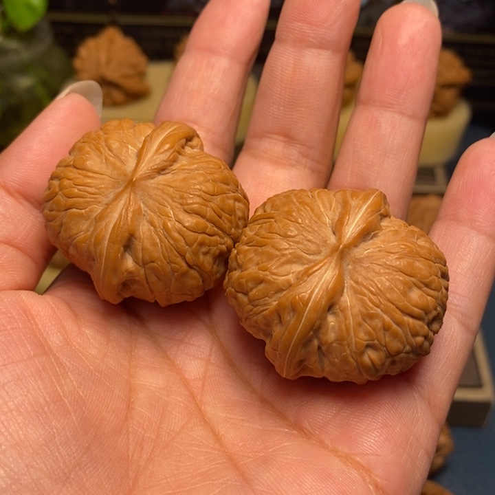 【闪购商品】把件文玩核桃乾隆磨