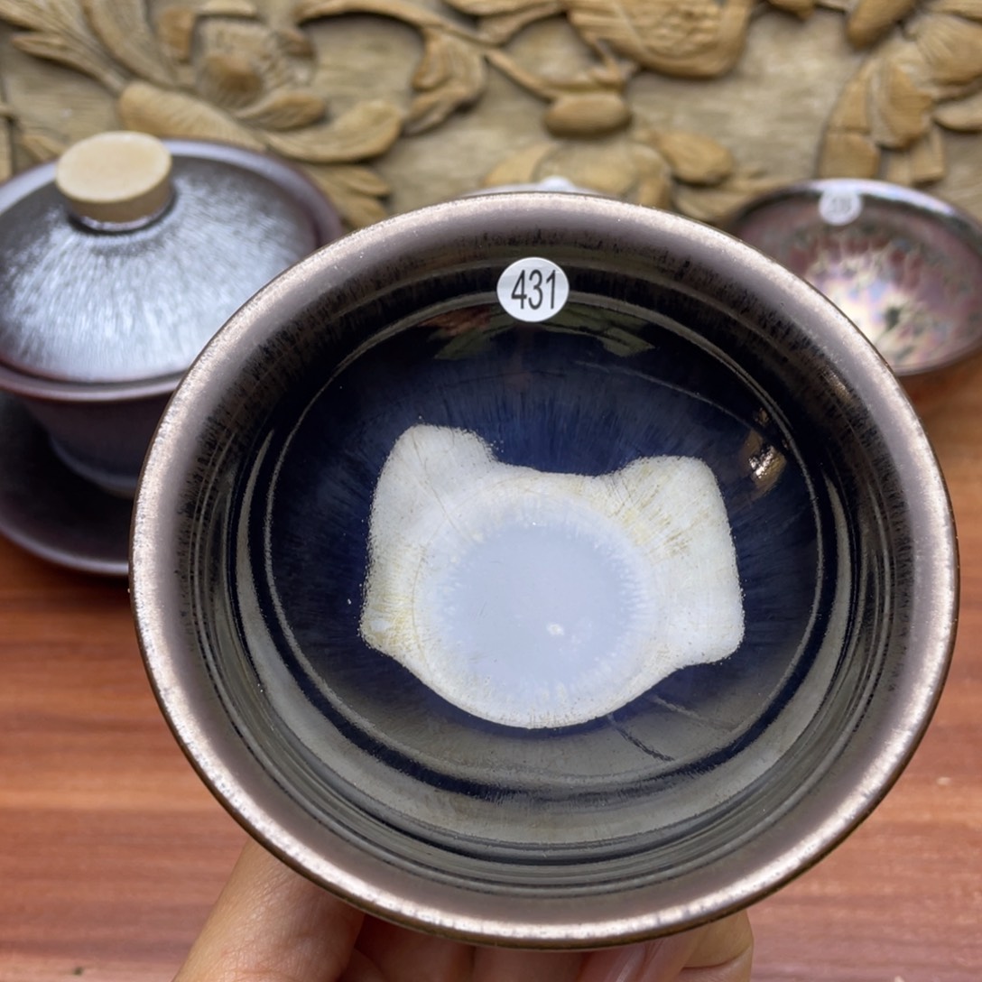 茶盏茶杯天v机械陶瓷431