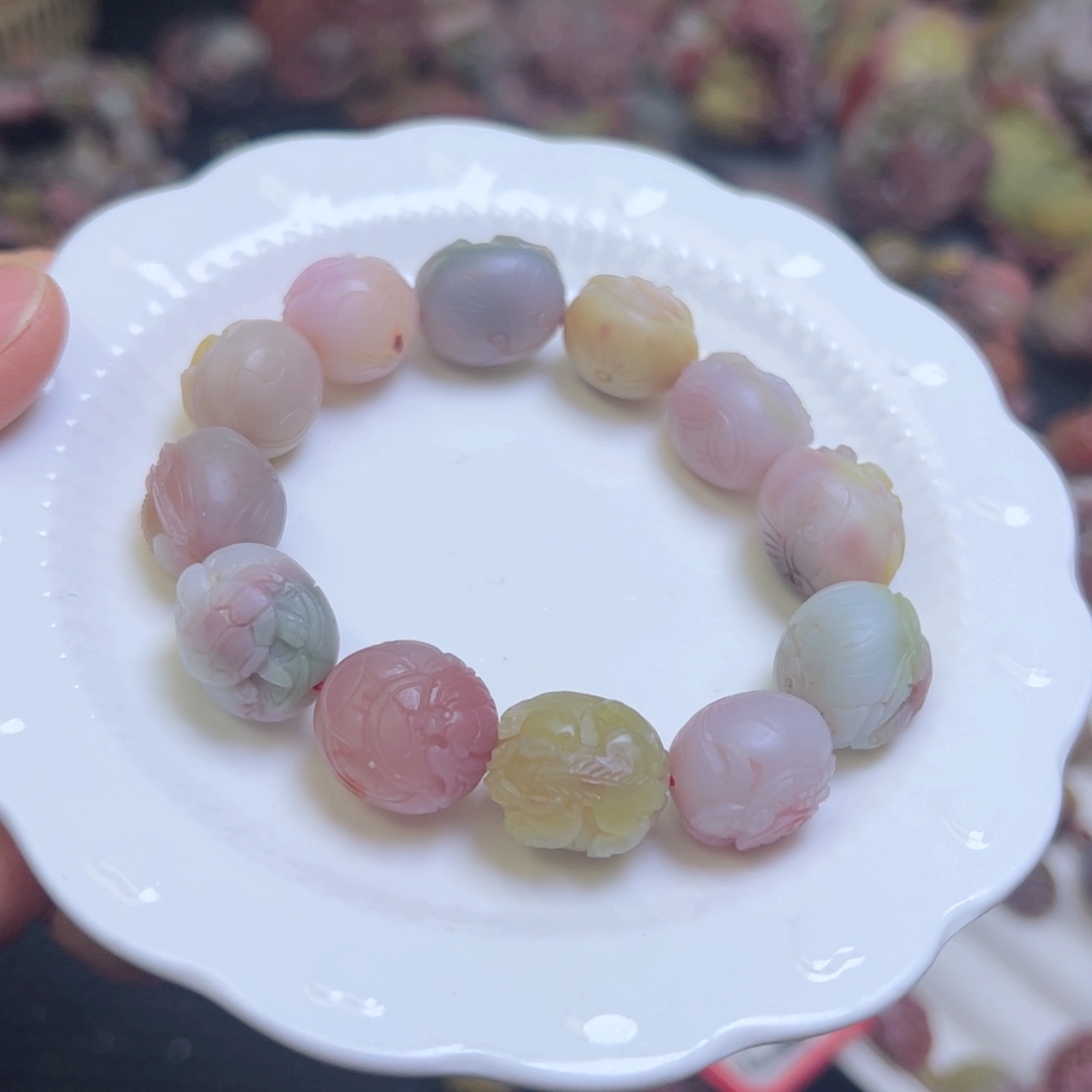 玛瑙/玉髓手串未镶嵌