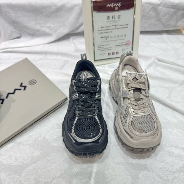 玛莎玛索早秋新款618-351轮胎鞋老爹鞋网面百搭潮流