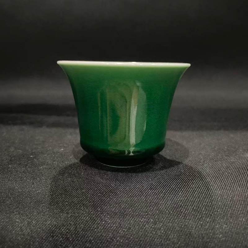 马蹄客杯-瓷唐里-帝王翡翠绿-CTL019