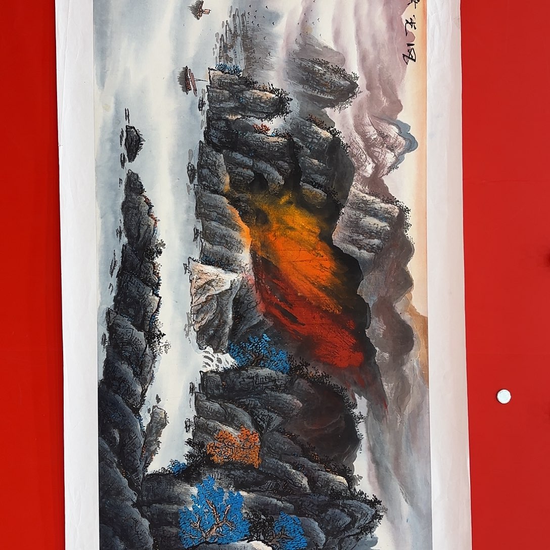 国画文清先生精品之一