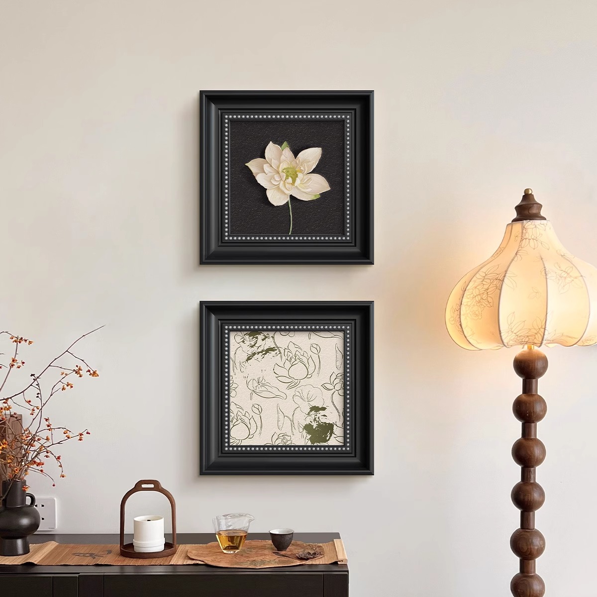 法式中古风复古装饰画客厅玄关餐厅高级感挂画卧室客厅背景墙挂画