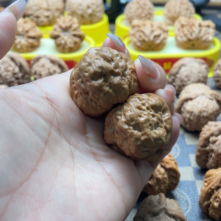 把件文玩核桃35古蟾核桃