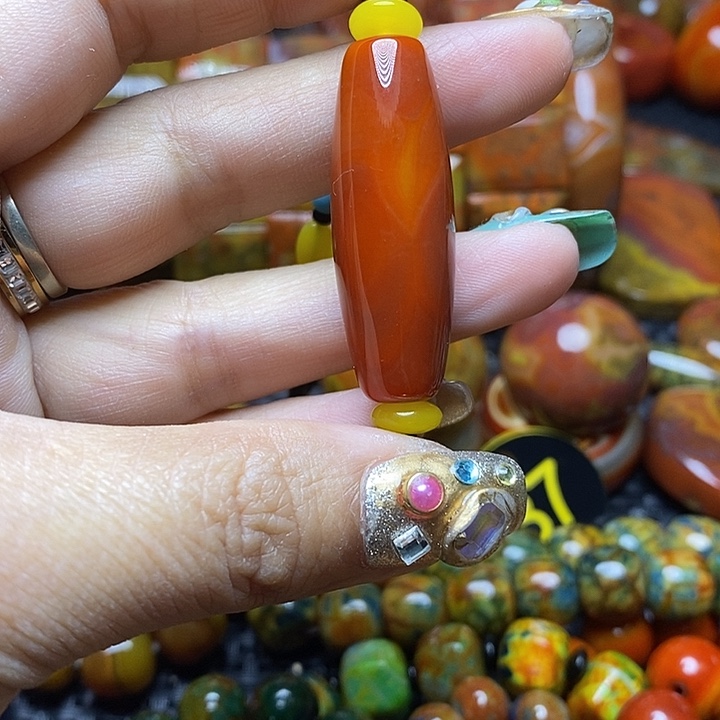 玛瑙/玉髓未镶嵌颈饰