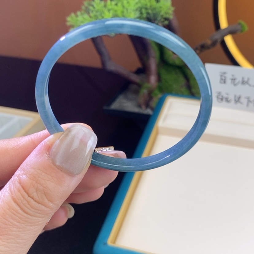 【闪购商品】翡翠未镶嵌手镯54放漏手镯