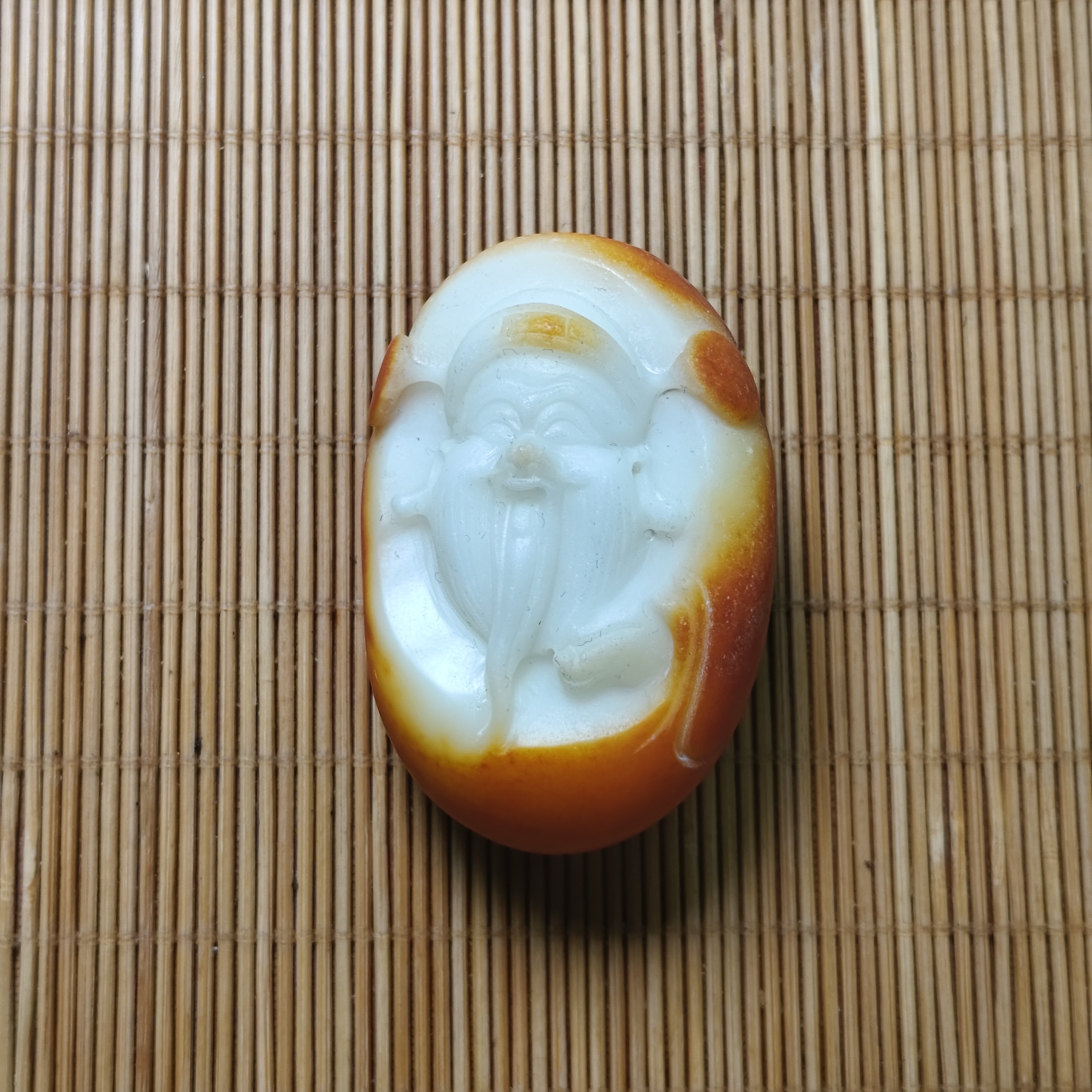 新疆和田玉财神96克