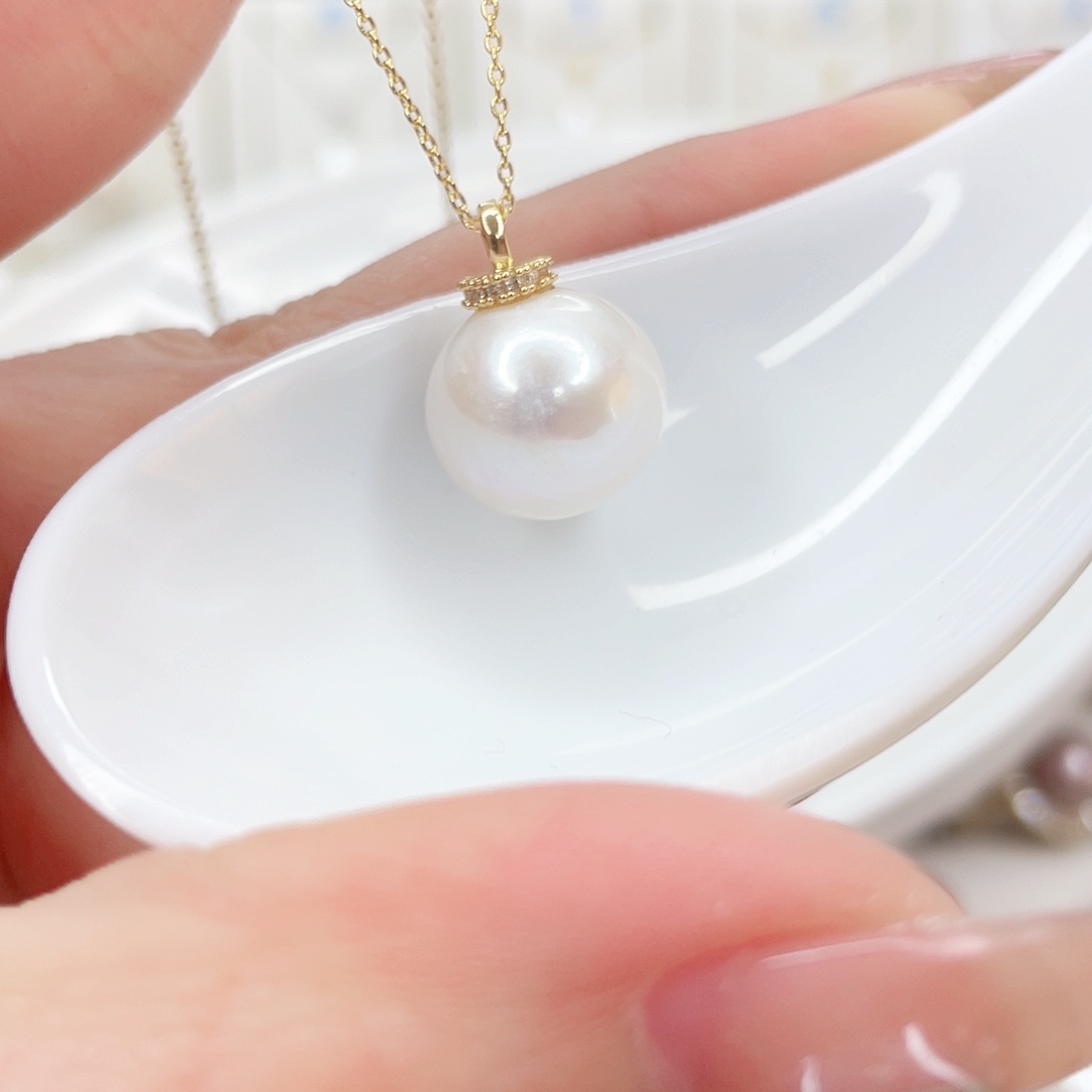 淡水珍珠颈饰合金