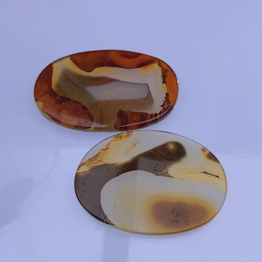 玛瑙/玉髓颈饰未镶嵌牛*