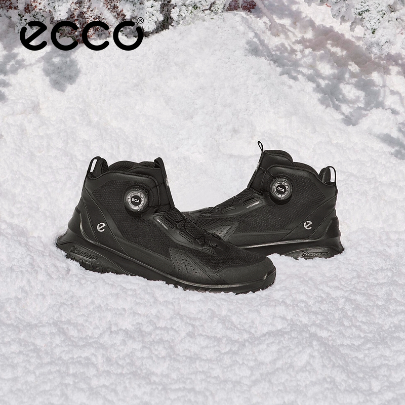 ECCO爱步 奥途男鞋系列户外男登山越野鞋  824344