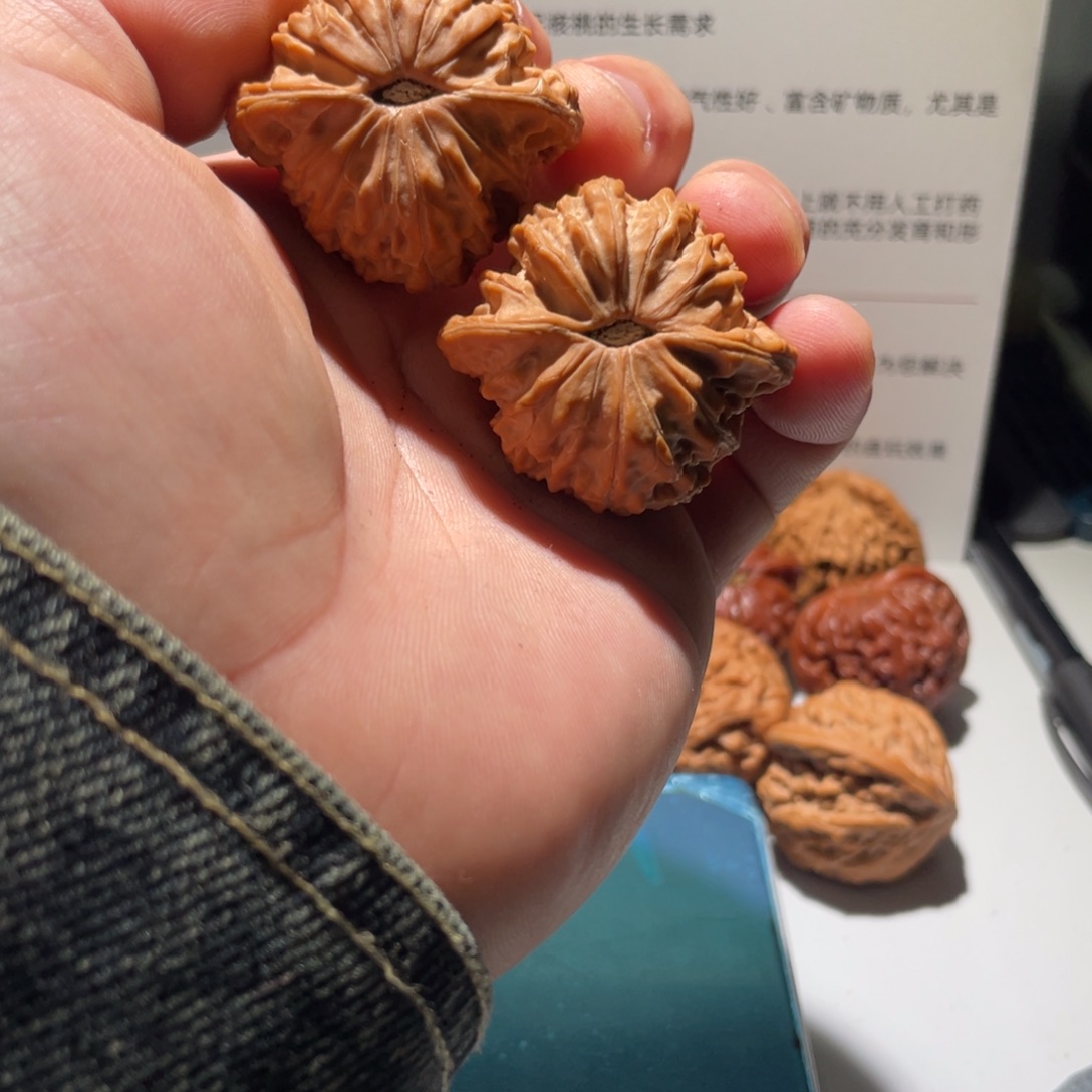 阿***⁶吊坠文玩核桃40全品磨盘