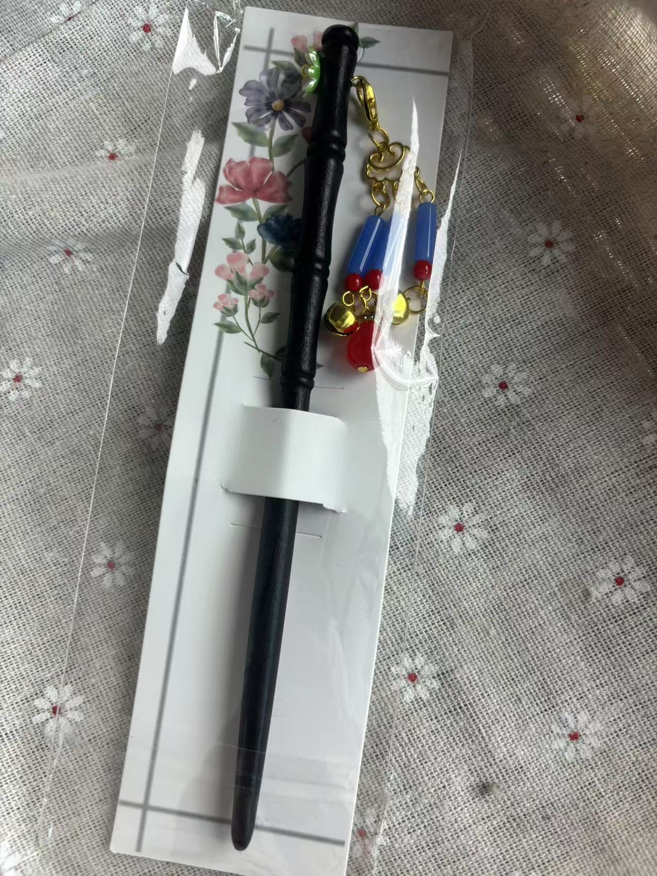 女复古/宫廷民族风发簪多功能个性白色素款透明时尚百搭