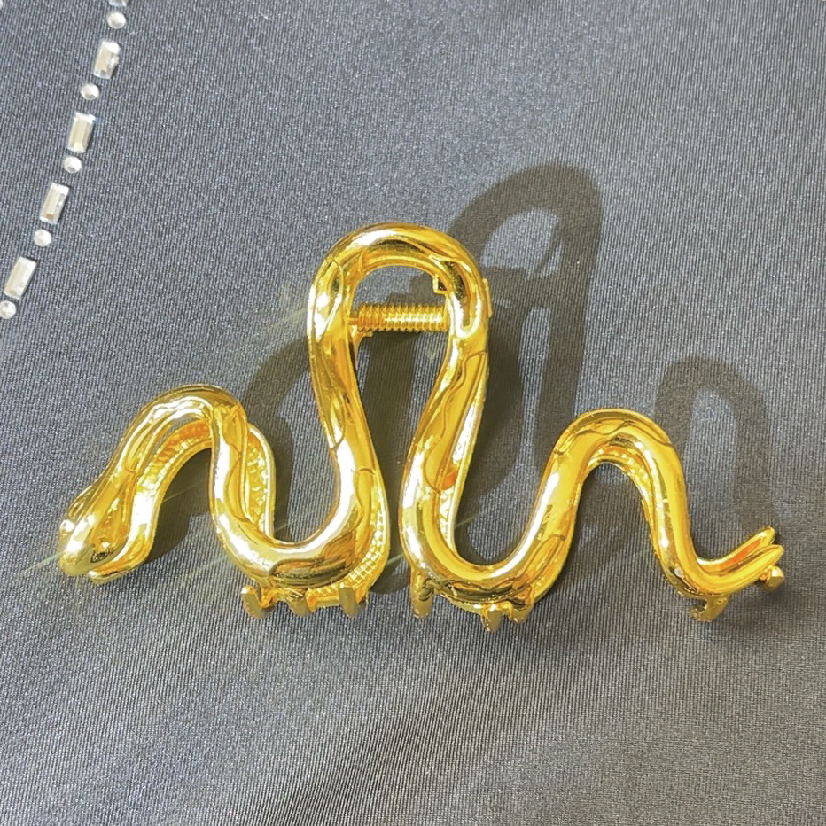 DANA金店同款金色时尚发夹  ①